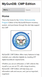 Mobile Screenshot of cmp.mygundb.com