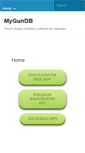 Mobile Screenshot of mygundb.com